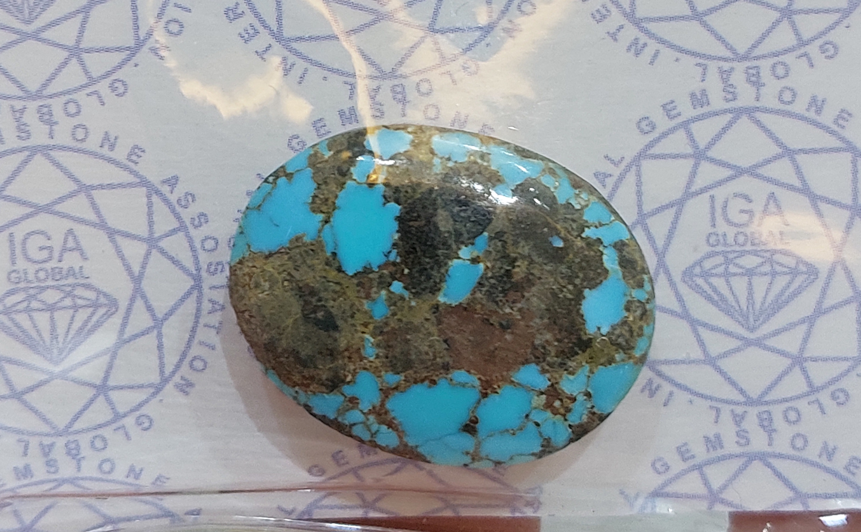 سنگ فیروزه نیشابوری معدنی و طبیعی